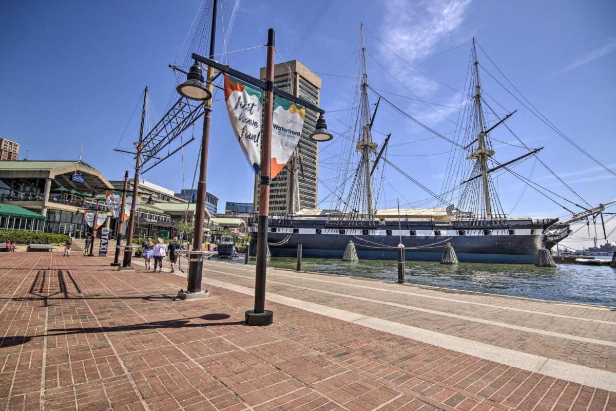 Chase Apartments At Light Street - Baltimore Inner Harbor & Convention Center Free Indoor Parking Luaran gambar